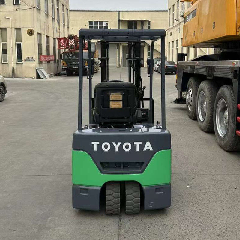 Carregamento de empilhadeira elétrica 1.5Ton 1070mm comprimento do enpilhadeiro Toyota usado elevador móvel de enpilhadeira