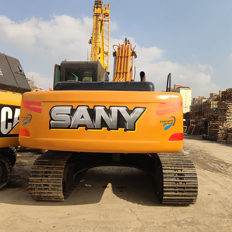 Excavadora Sany SY215c usada de 21,5 toneladas com cor original e deslocamento de 4,9L