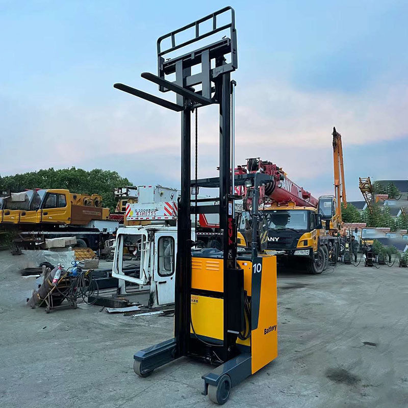 Em bom estado usado 1000kg TCM empilhadeira elétrica de 3 toneladas Capacidade com motor elétrico