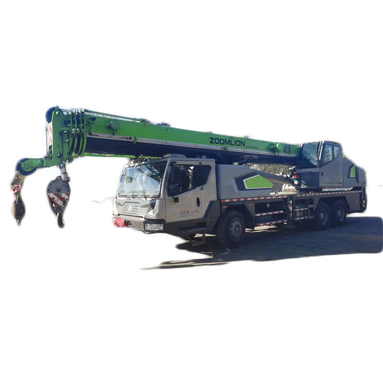 Zoomlion ZTC250 Camião de elevação móvel usado com peso de trabalho de 25 t e bomba hidráulica