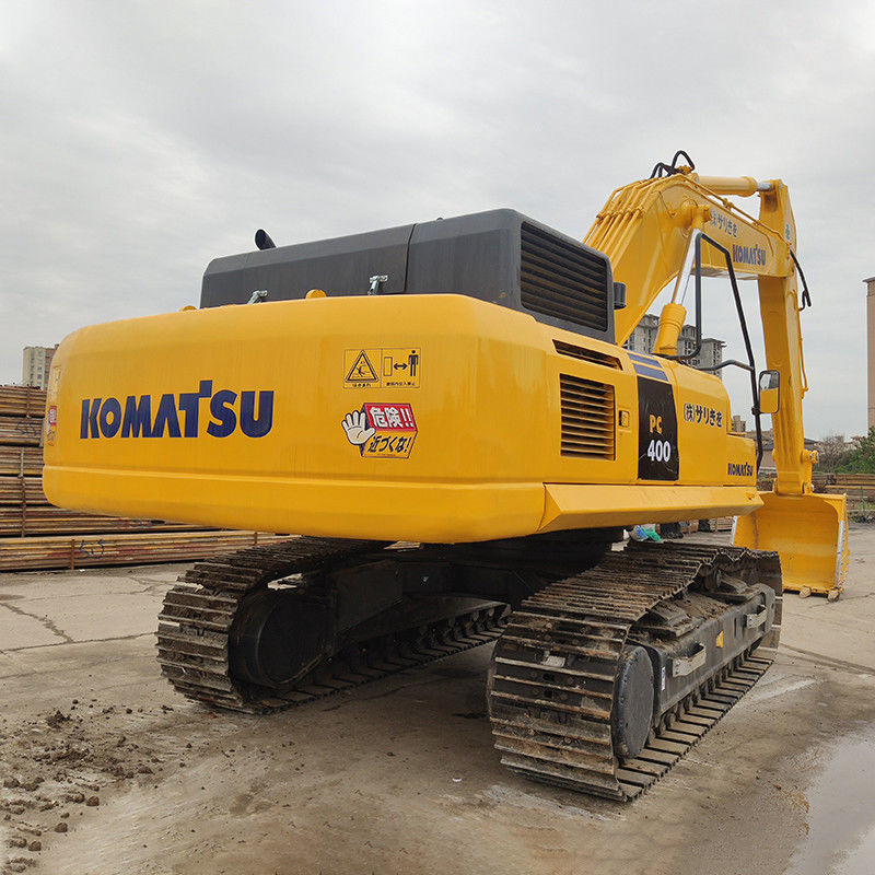 40 toneladas de peso operacional usado Komatsu PC400-8 Grande escavadeira hidráulica com desempenho