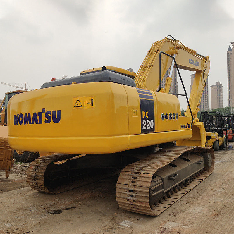 Best-seller Komatsu PC220-7 Excavadora de rastreador de pistão variável Tipo de bomba principal