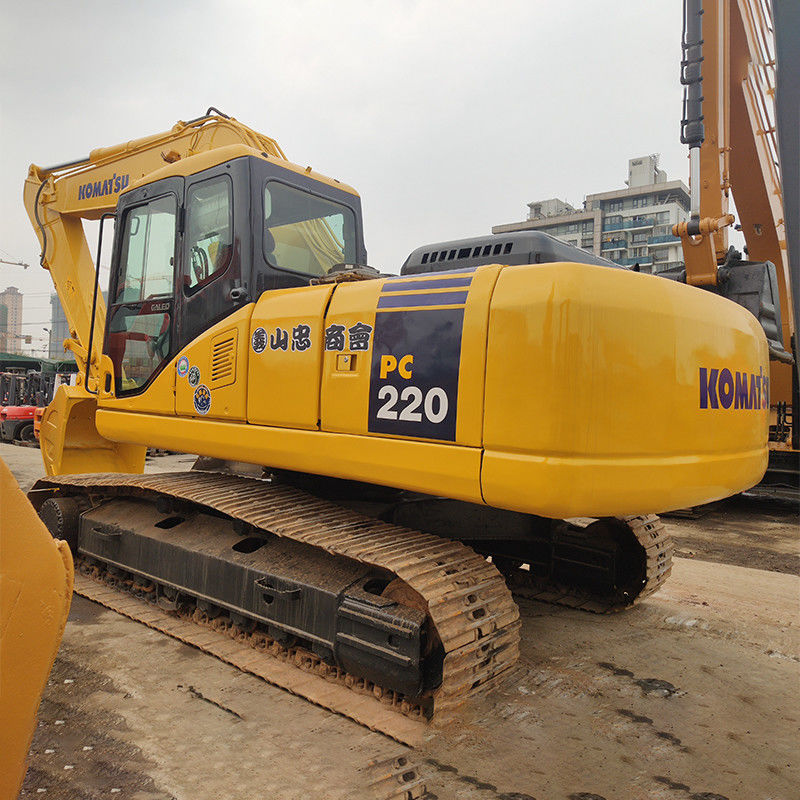 Best-seller Komatsu PC220-7 Excavadora de rastreador de pistão variável Tipo de bomba principal