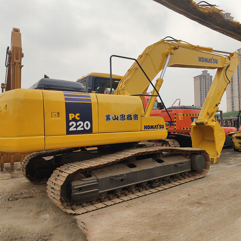 Best-seller Komatsu PC220-7 Excavadora de rastreador de pistão variável Tipo de bomba principal