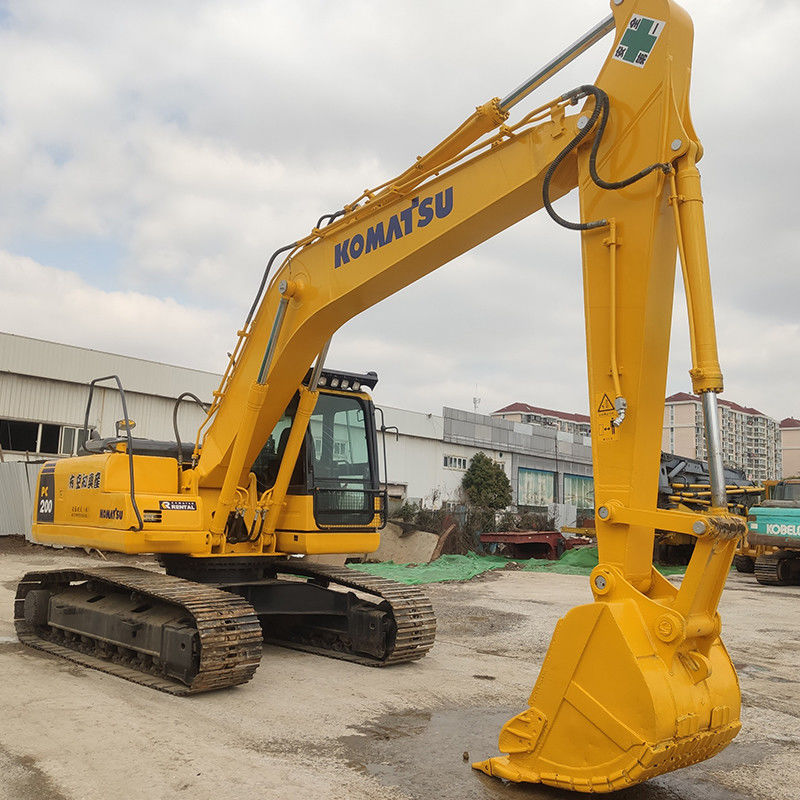 Construção 2017 Usada Komatsu PC200-8 Excavadora de Crawler com 110 e 110 Capacidade