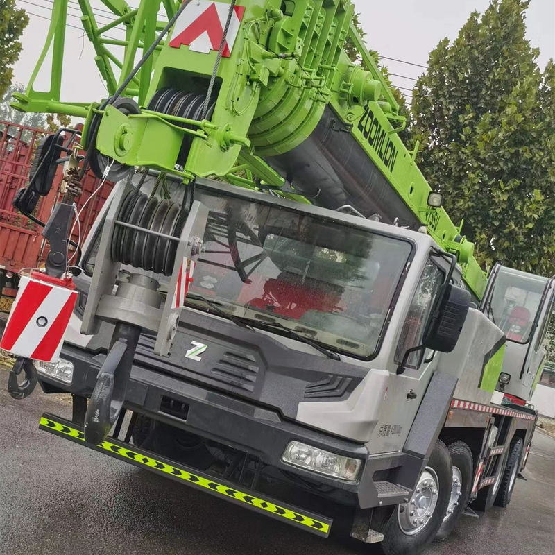 Cranes Zoomlion usados Cranes hidráulicos telescópicos de 55 toneladas com motor diesel de 8 cilindros