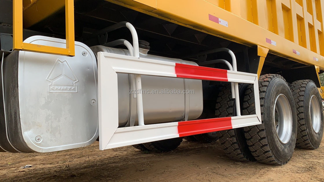 Ar condicionado manual 28T 10 pneus Shacman camião de descarga para construção 6x4 420HP e usado