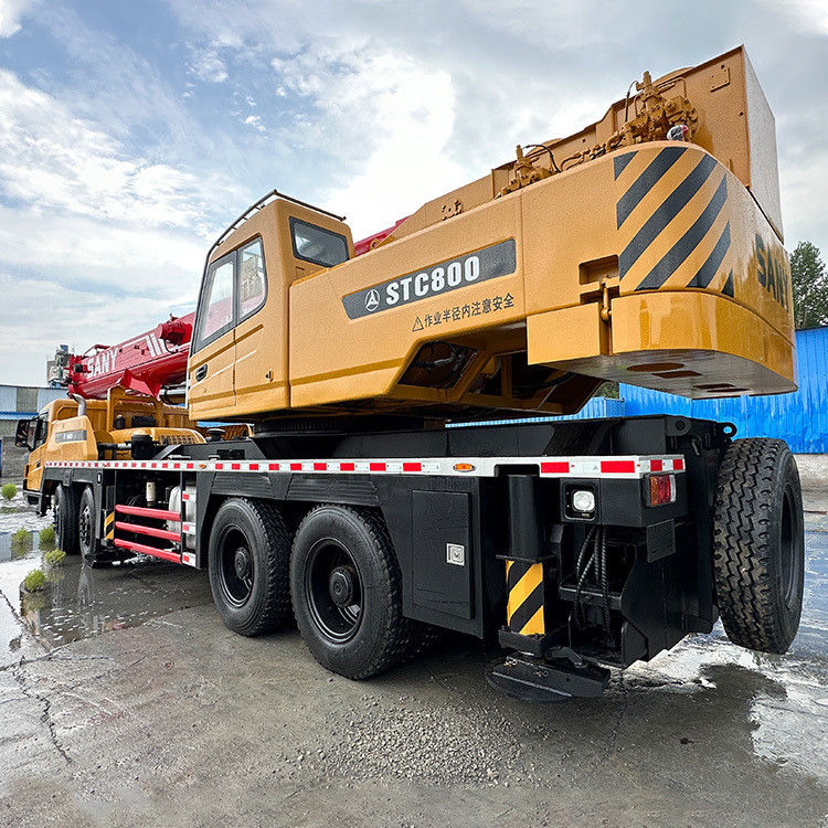 STC800 Cranes de camiões usados de 80 toneladas Cranes móveis de 75 toneladas Sany do original