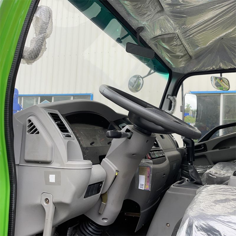 156HP EURO-V Emission Light Dump Tipper Truck em tipo de combustível diesel Sem controle de velocidade