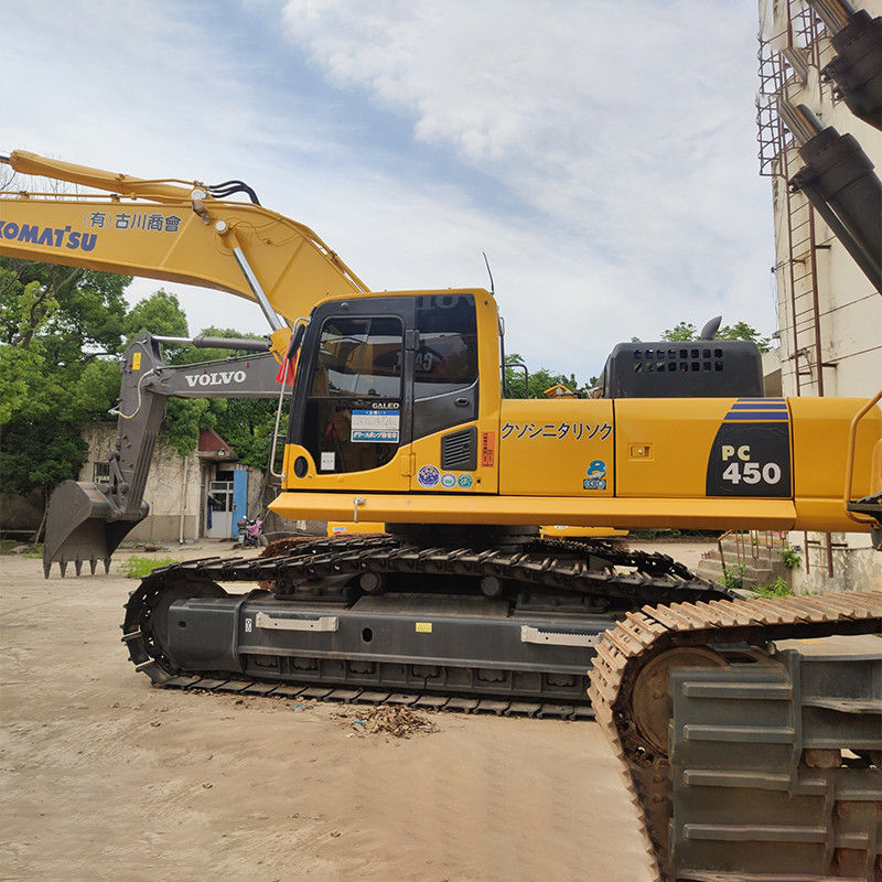 2016-2020 Usado Komatsu PC450-8 Excavadora de grande escalada 45 toneladas com outra bomba hidráulica
