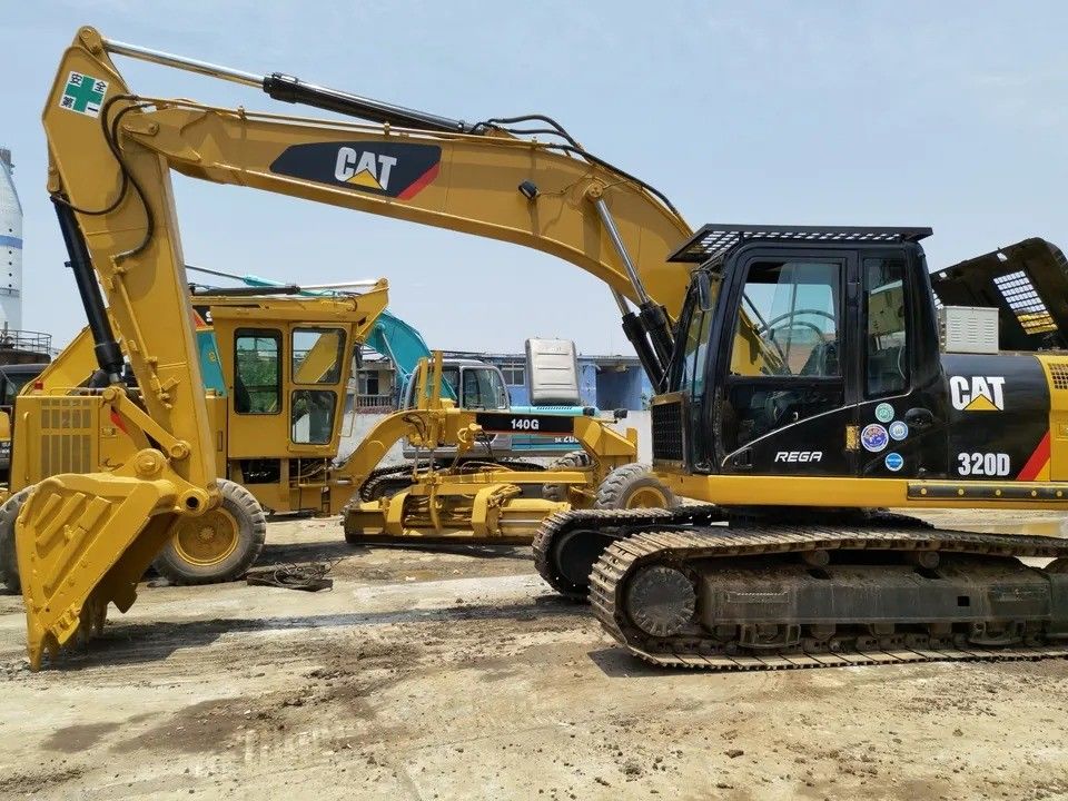 2021 Excavadora Caterpillar usada CAT 320D2 Excavadora Crawler 20 toneladas Peso operacional
