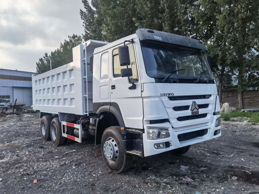 Carregamento de 25 toneladas caminhão de segunda mão HOWO 371HP 6x4 camião de descarga usado em boas condições