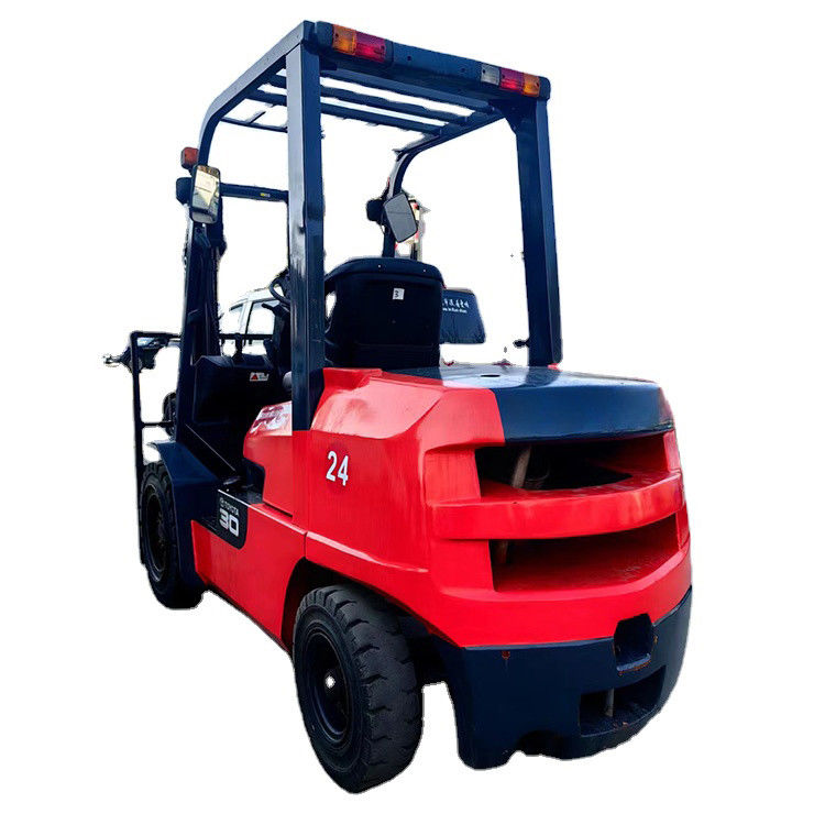 Caminhão de empilhadeira elétrico de 10 toneladas com motor de tração de 11,9 kW e motor de elevação de 14,4 kW