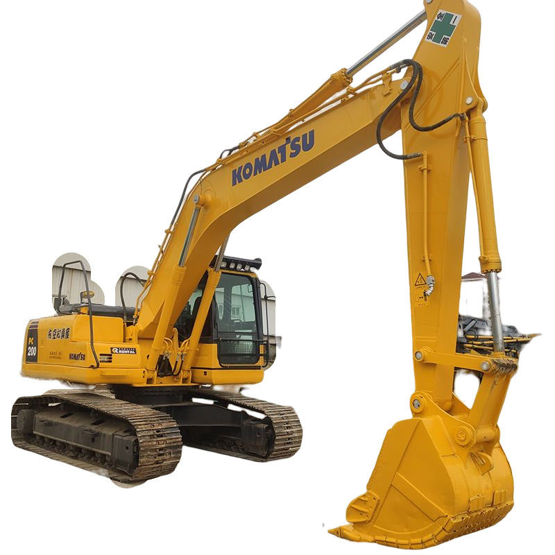 Excavadora Komatsu PC200-8 Excavadora de 20 toneladas com profundidade máxima de escavação de 6620 mm