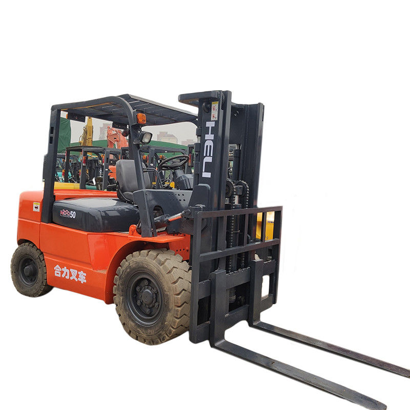 Venda a retalho de empilhadeiras de helicóptero diesel de 5 toneladas com 2001-4000 horas de trabalho e mercado de retalho