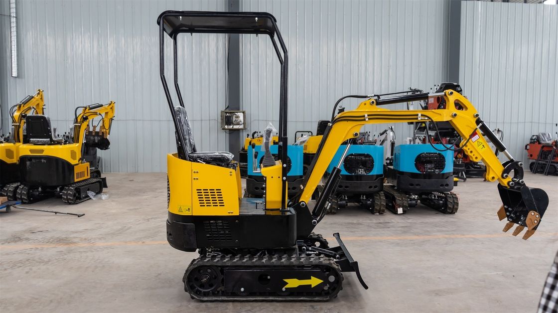 8.2 kW Motor Diesel 0,8-1 Ton Mini Escavação com profundidade máxima de escavação de 1650 mm