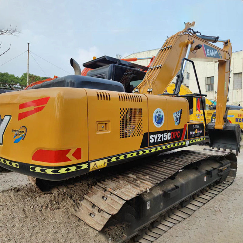 Excavadora de 21 toneladas Sany 215 com 2001-4000 horas de trabalho e outra bomba hidráulica