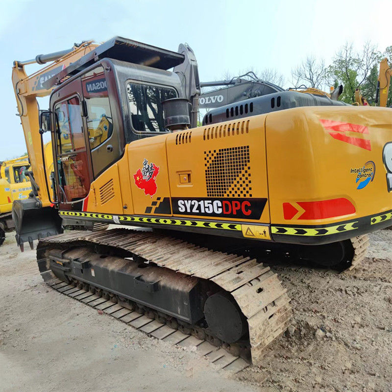 SANY SY215C Excavadora de 21,5 toneladas com 580/1600N.m Torque e 21900 KG peso da máquina