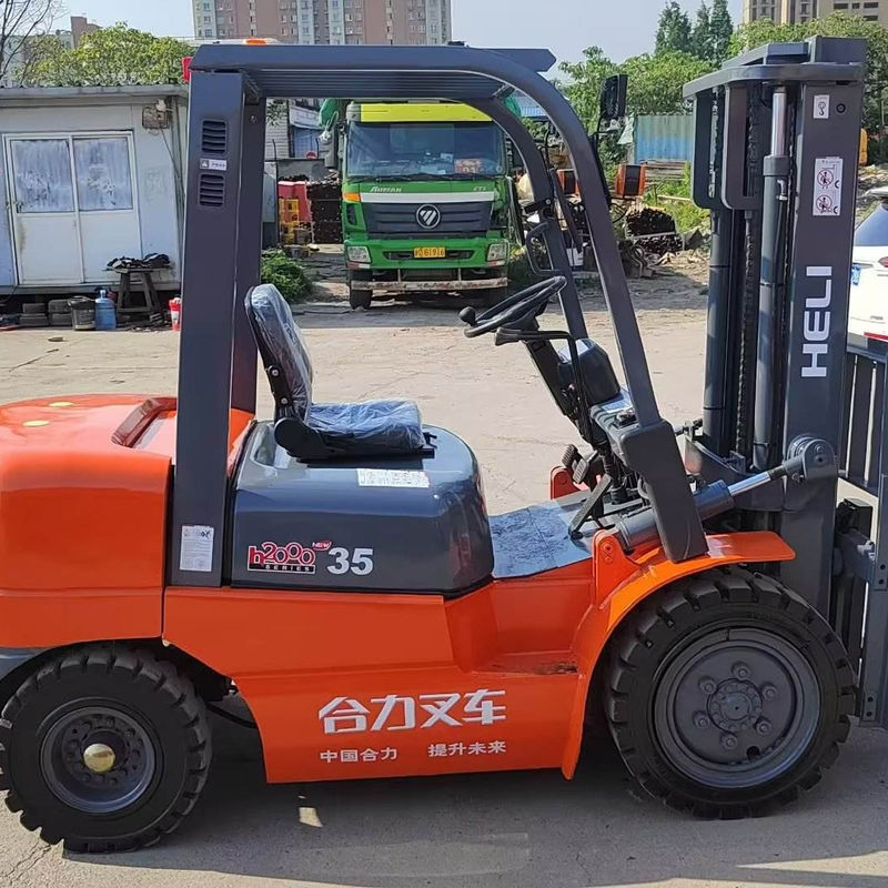 Após-serviço Vídeo Apoio Técnico Helicóptero 3 toneladas em uso em empilhadeira diesel comprimento de garfo 1070mm