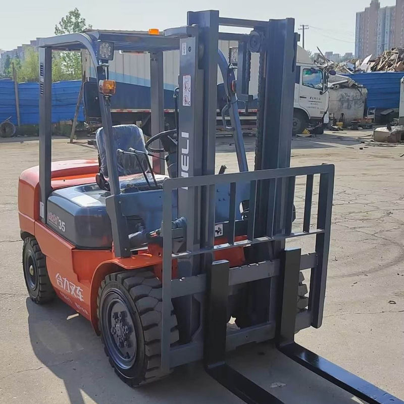 Após-serviço Vídeo Apoio Técnico Helicóptero 3 toneladas em uso em empilhadeira diesel comprimento de garfo 1070mm