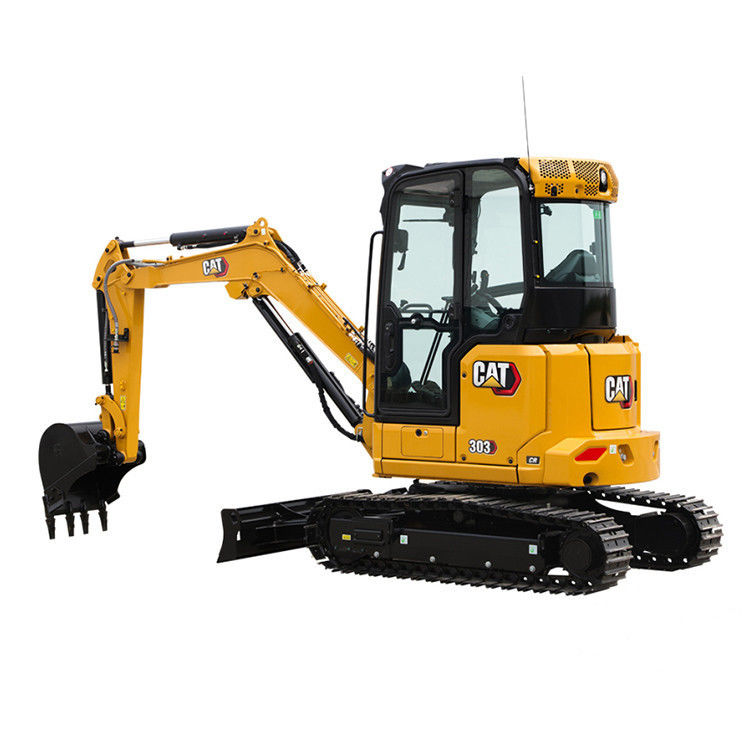 Venda CAT303 Mini Excavadora Diesel de 3 toneladas Excavadora com outra válvula hidráulica