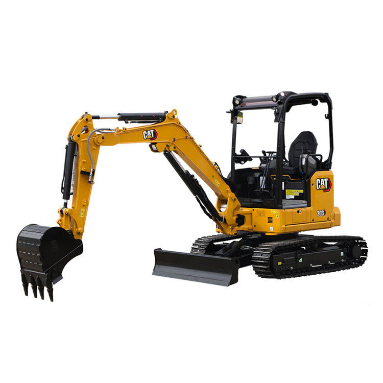 Venda CAT303 Mini Excavadora Diesel de 3 toneladas Excavadora com outra válvula hidráulica
