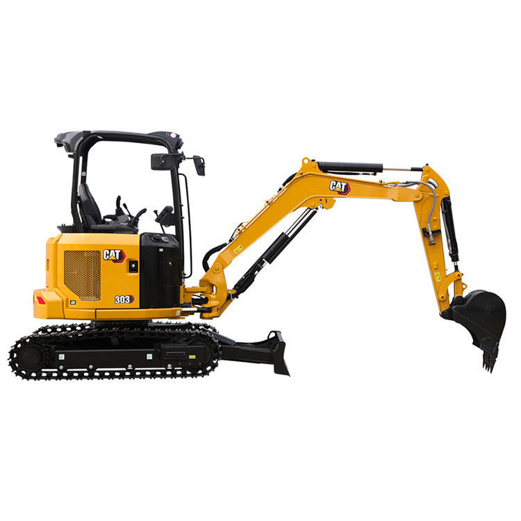Venda CAT303 Mini Excavadora Diesel de 3 toneladas Excavadora com outra válvula hidráulica