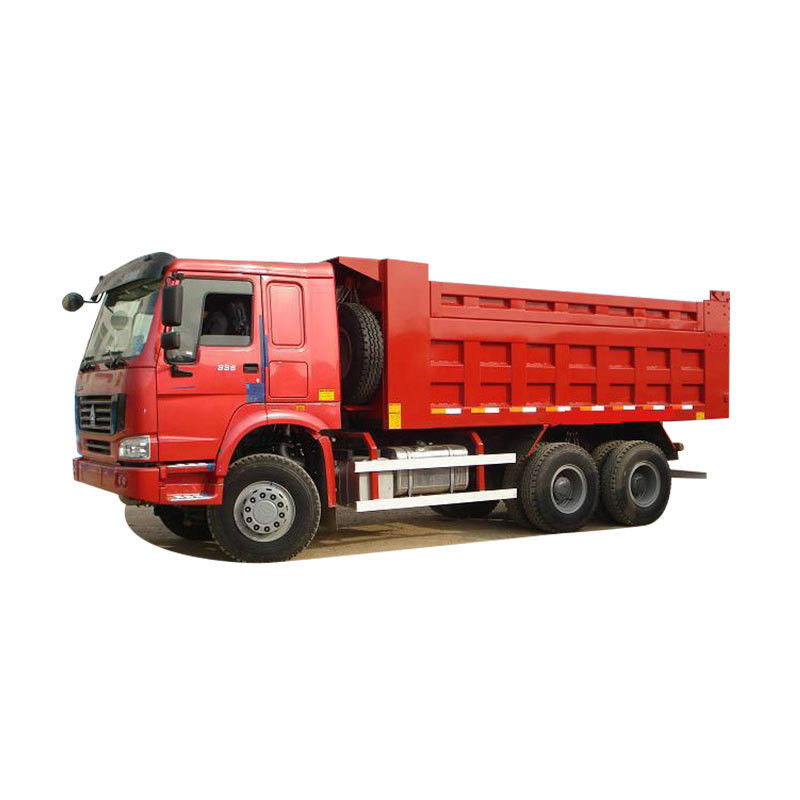 Sinotruk Howo Tipper Trucks 6x4 371hp 10 Wheeler Dump Truck com nenhum controle de velocidade