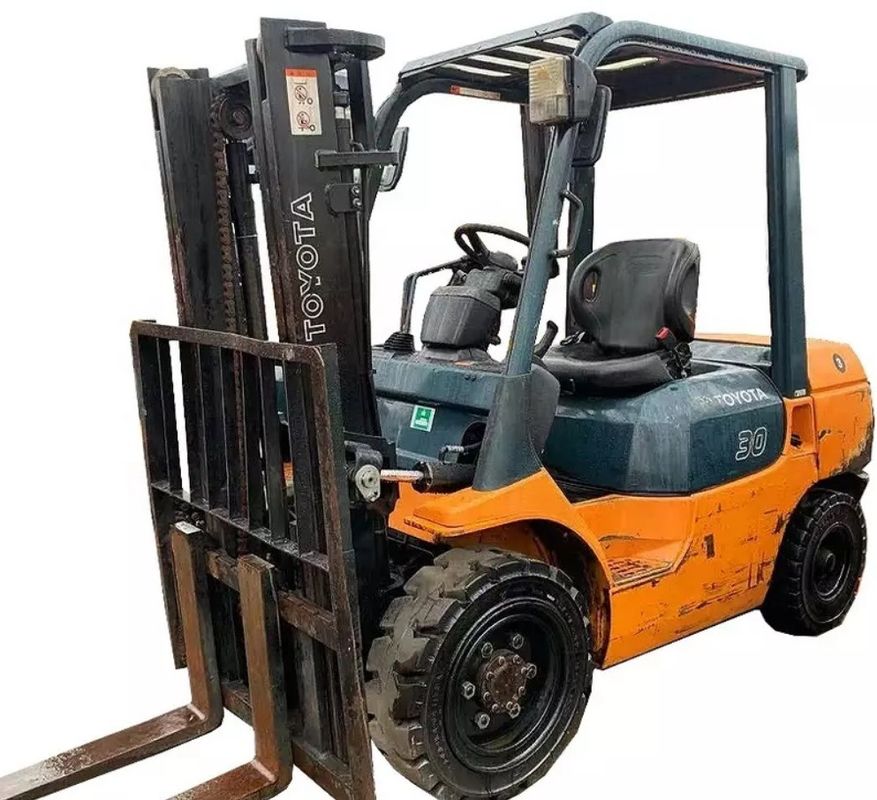 Tesouro pesado 15 toneladas de empilhadeira usada para África Motor opcional 2 estágios/3 estágios mastro