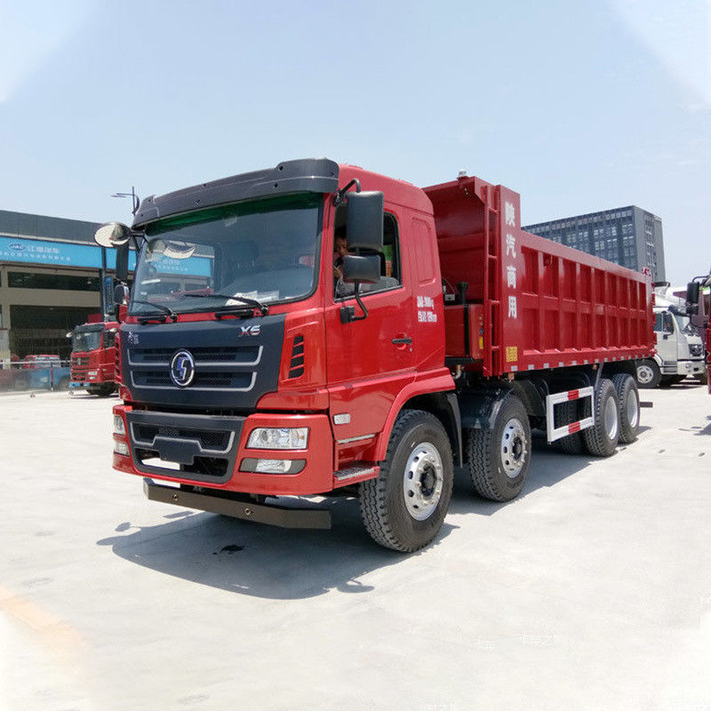 Eixo traseiro médio Utilizado Shacman F3000 8x4 caminhão de despejo para mineração caminhão de descarga sem tela de toque