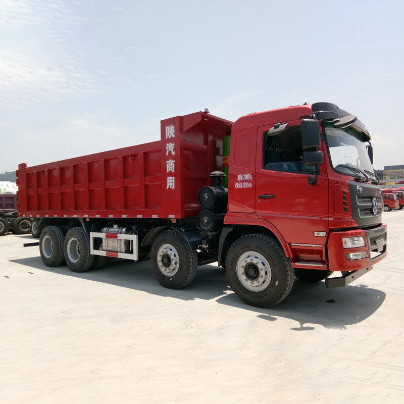 Eixo traseiro médio Utilizado Shacman F3000 8x4 caminhão de despejo para mineração caminhão de descarga sem tela de toque