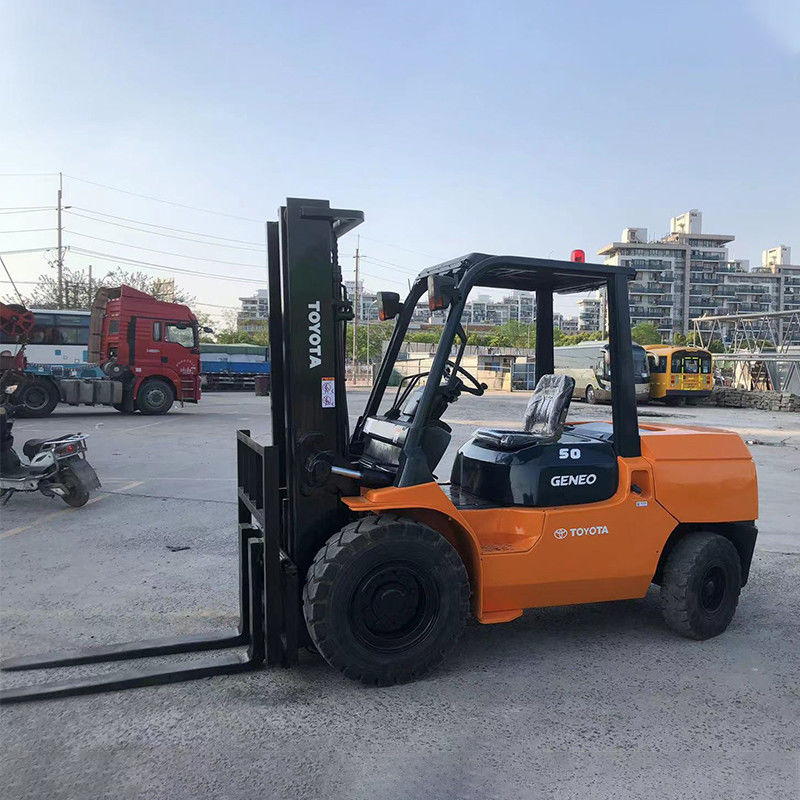 1070 mm comprimento do garfo 5 toneladas diesel automático usado em empilhadeira para as necessidades de manuseio de material