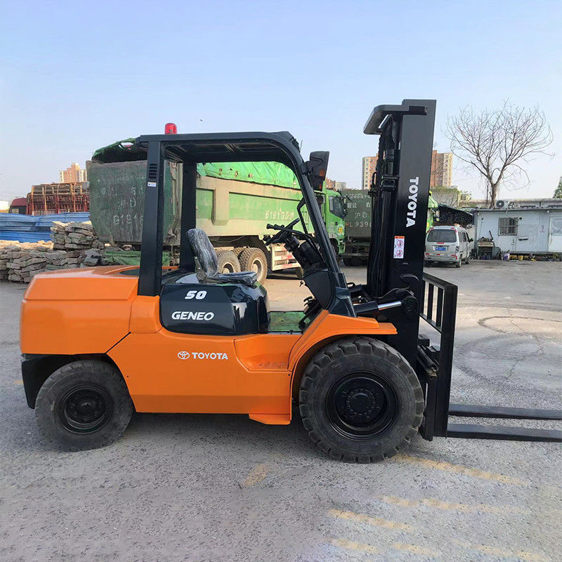 1070 mm comprimento do garfo 5 toneladas diesel automático usado em empilhadeira para as necessidades de manuseio de material