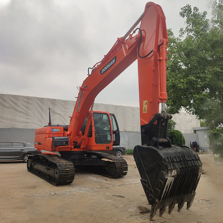 2001-4000 Horas de Trabalho Doosan DX225 Excavadora de rolagem usada com outra válvula hidráulica