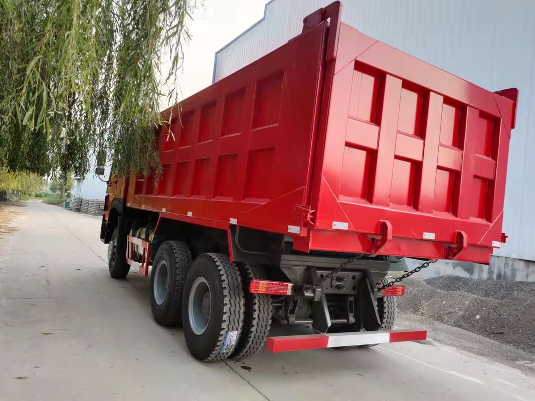 Sinotruck acessível 6x4 371hp 30tons Howo Tipper Dump Truck para ABS Nenhum cilindros 6