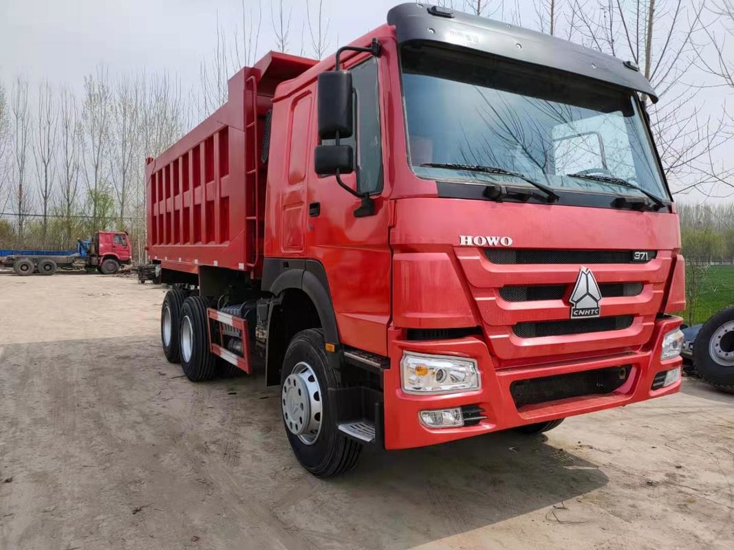 Sinotruck acessível 6x4 371hp 30tons Howo Tipper Dump Truck para ABS Nenhum cilindros 6