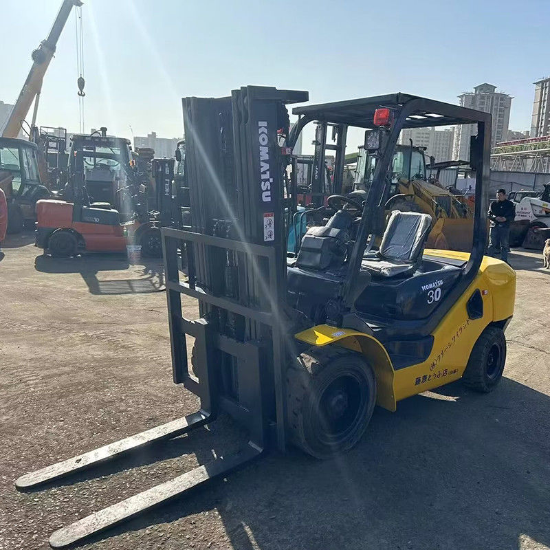 3 toneladas diesel Japão usado Komatsu FD30T empilhadeira melhor opção com motor 4D94E