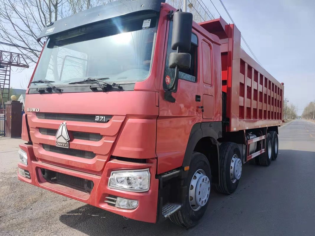 Janela manual SINO TRUCK 12 Wheeler LHD 50tons Usado 8x4 Usado HOWO