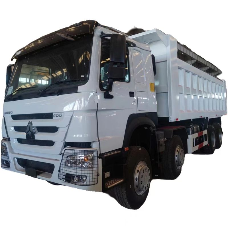 Howo 8x4 LHD Dump Tipper Truck com binário máximo 500-1000Nm e capacidade do motor 6-8L