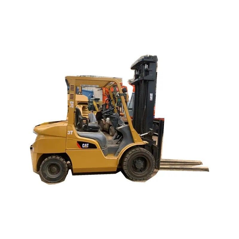 Carregadeira diesel de 3 toneladas no Japão com altura de elevação padrão e largura de garfo de 150 mm