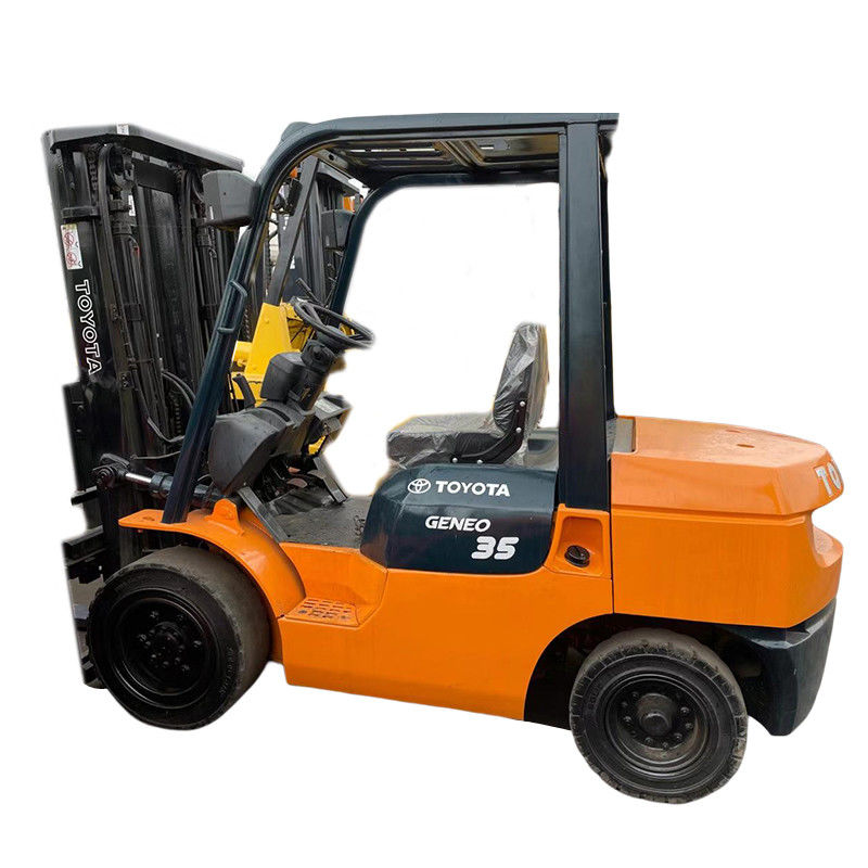 Fácil de manobrar 3.5 toneladas 3m 4.5m 6m diesel empilhadeira para escadas de cima Cliente exigido