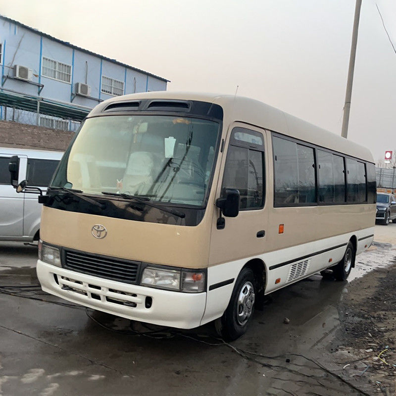 Minibus de segunda mão de 16-30 lugares com potência diesel e capacidade de motor de 6-8L