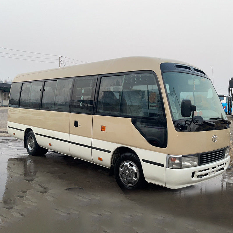 Minibus de segunda mão de 16-30 lugares com potência diesel e capacidade de motor de 6-8L