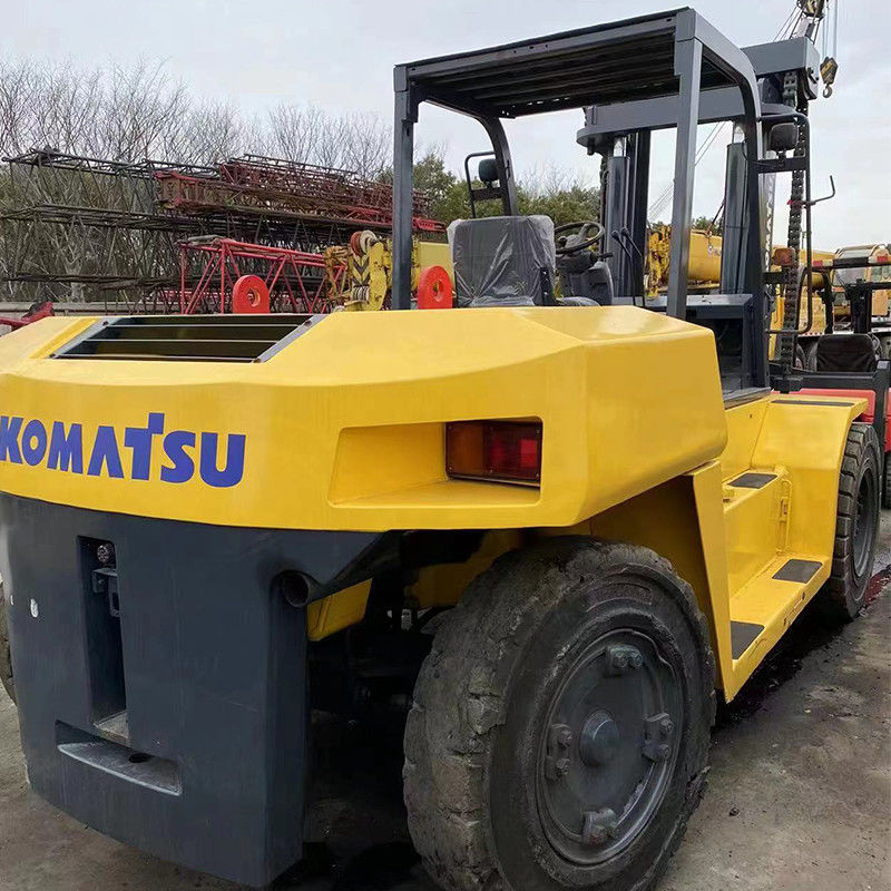 Carregadeira Komatsu Diesel usada para contêineres de 12-16 toneladas comprimento do garfo 1070 mm largura do garfo 150 mm