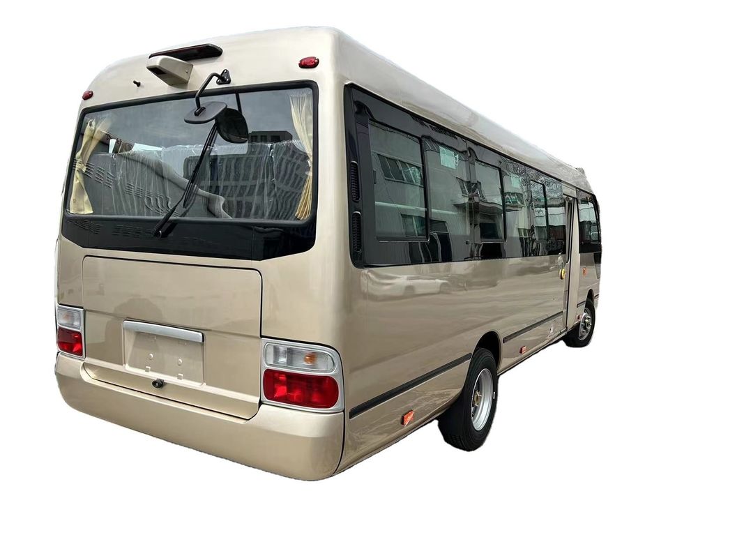 19 lugares Toyota Coaster Bus com 7.00R16 Pneus e 3935mm Base de rodas Bem reformado