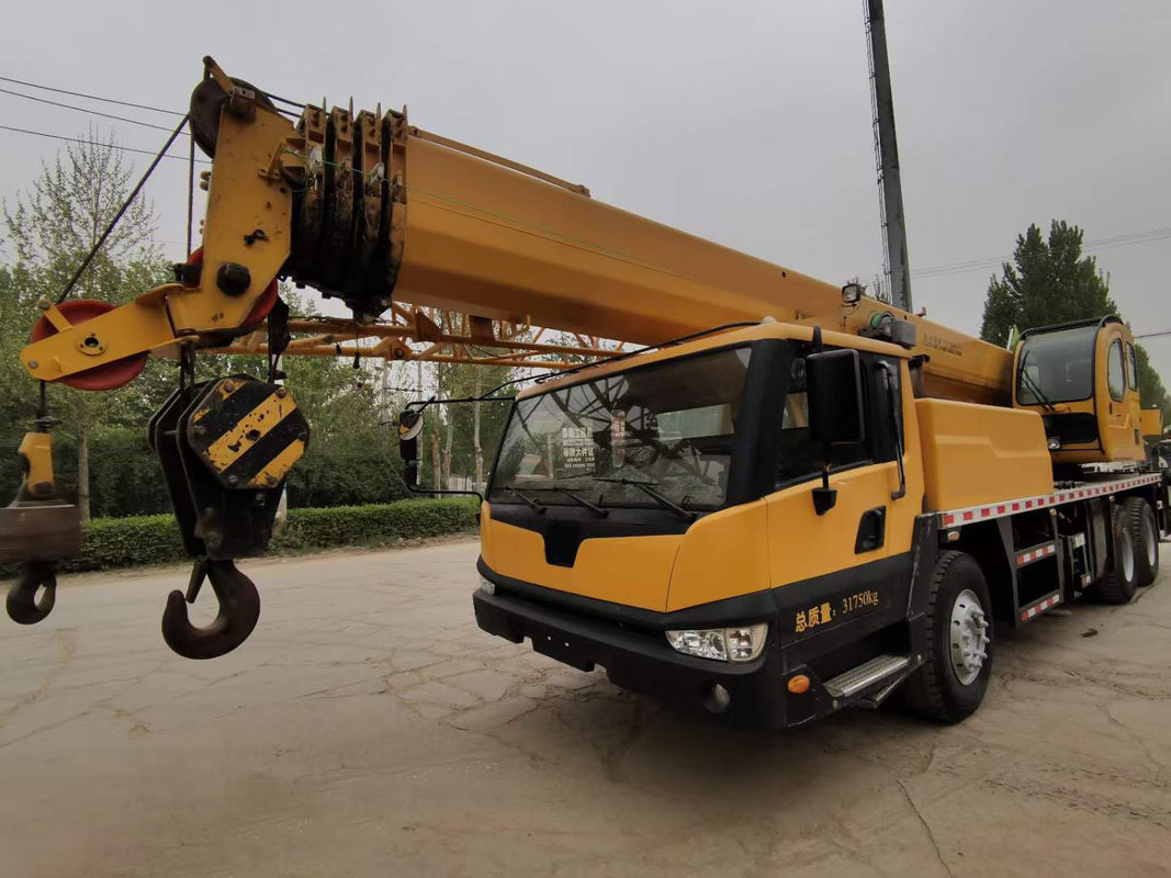Top 25 Ton QY25K5-1 guindaste de rodas usado com motor diesel e Max. Carga de elevação 45ton