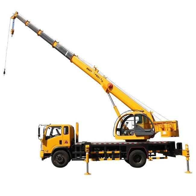 Máquina de elevação de caminhões-guindaste usada com motor CHANGCHAI e 2001-4000 horas de trabalho