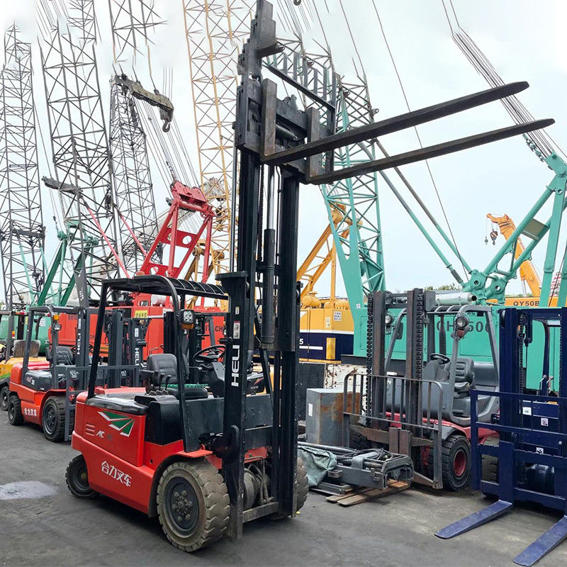 Heli 3.5 Ton Diesel empilhadeira empilhadeira usados 3,5 Ton empilhadeira para o seu local de construção