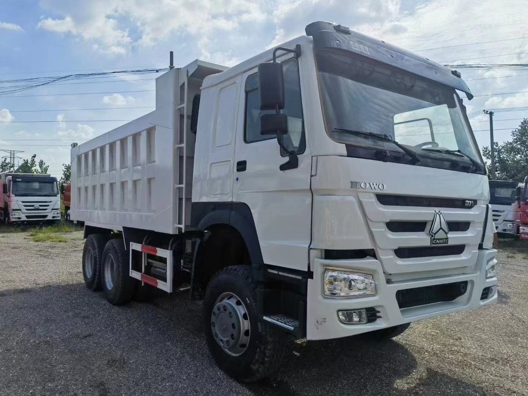 Sinotruk HOWO 371HP camiões de lixo usados 6X4 para mina de construção