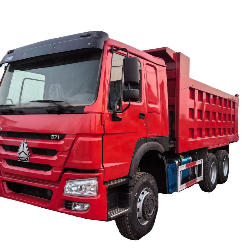 Combustível 371HP camiões de descarga usados 25tons Sinotruk HOWO 6*4 camião de despejo para mina de construção